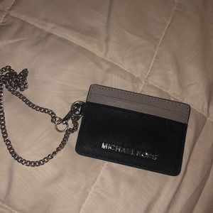 Michael kors chain wallet